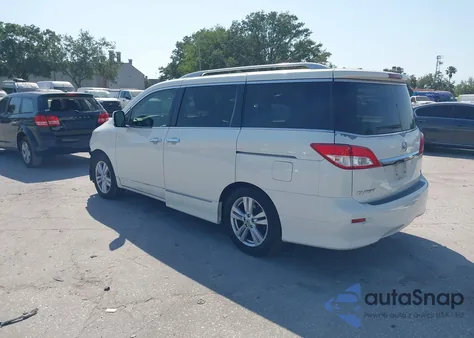 2013 Nissan Quest Sl z USA, uszkodzony, nr VIN JN8AE2KP8D9063008